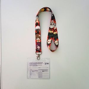 Anime Tokyo Ghoul Lanyard & Vaccine Card Holder B